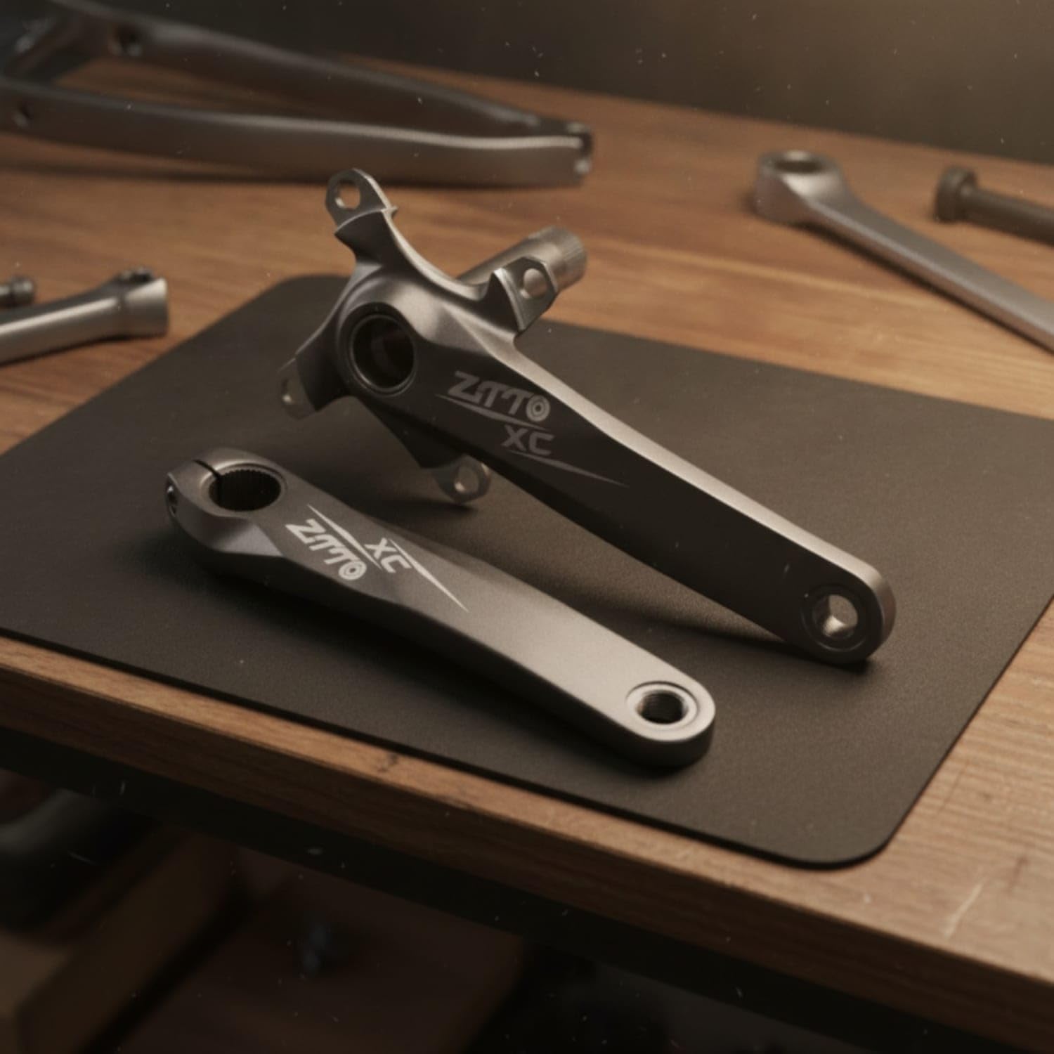 Hollow Integrated Mountain Bike Crankset 104BCD Off-Road Bike